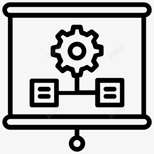 业务方案项目管理项目计划图标svg_新图网 https://ixintu.com 业务方案 工作流规划 工程元素行图标 战略计划 项目管理 项目计划