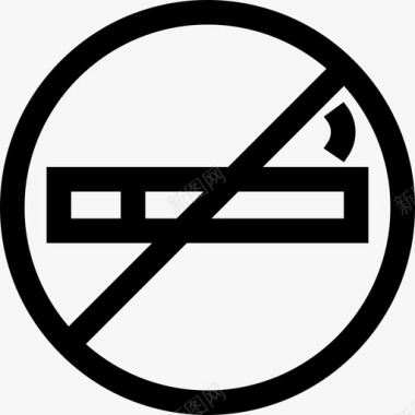 禁止吸烟20号博物馆直系图标图标