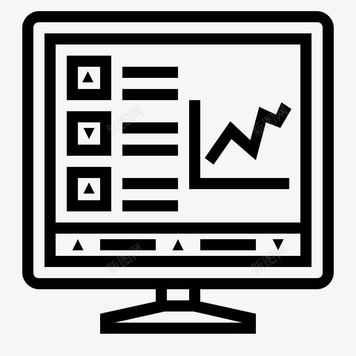 股票交易计算机网络交易结果图标svg_新图网 https://ixintu.com 交易结果 电子商务史诗 股票交易 计算机网络