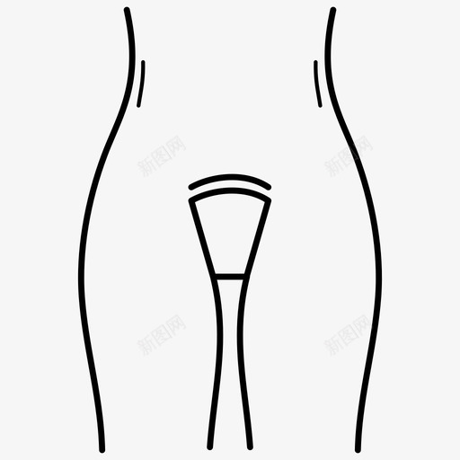 隐形身材内衣图标svg_新图网 https://ixintu.com 内衣 内裤 女性内裤类型 诱惑 身材 隐形