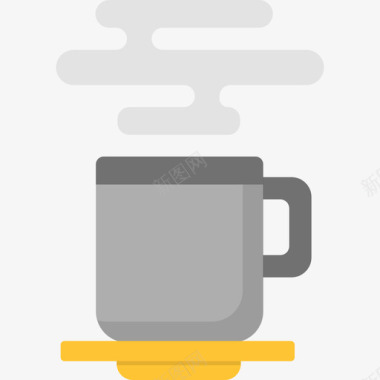 咖啡杯创意工艺39扁平图标图标
