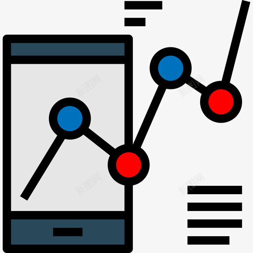 统计业务图表和图表2线性颜色图标svg_新图网 https://ixintu.com 业务图表和图表2 线性颜色 统计