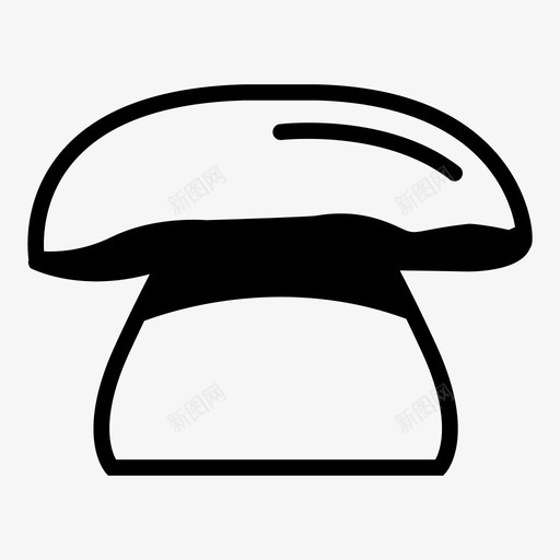 蘑菇牛肝菌可食用图标svg_新图网 https://ixintu.com 可食用 森林 牛肝菌 真菌 蘑菇