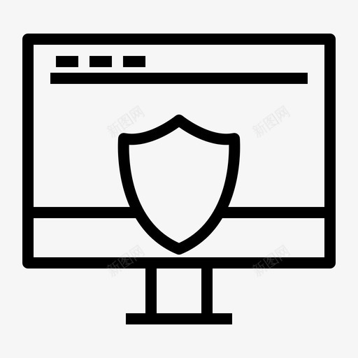 保护计算机布局图标svg_新图网 https://ixintu.com 保护 屏蔽 布局 搜索引擎优化 网络 计算机
