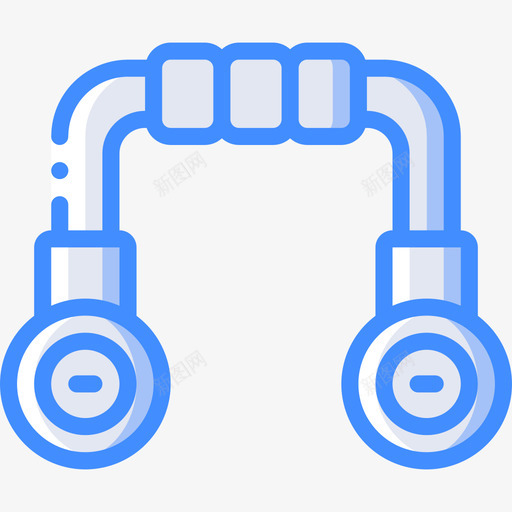 重量健身器材14蓝色图标svg_新图网 https://ixintu.com 健身器材14 蓝色 重量