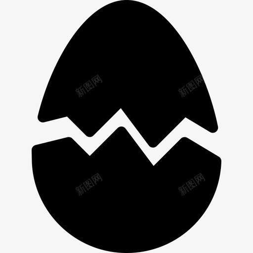 鸡蛋碎3填充图标svg_新图网 https://ixintu.com 填充 碎3 鸡蛋