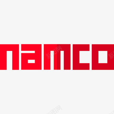 Namco视频游戏标识4扁平图标图标