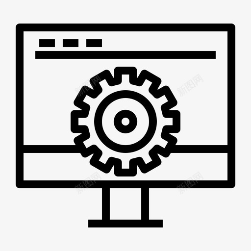 配置计算机修复图标svg_新图网 https://ixintu.com web 修复 搜索引擎优化 计算机 选项 配置