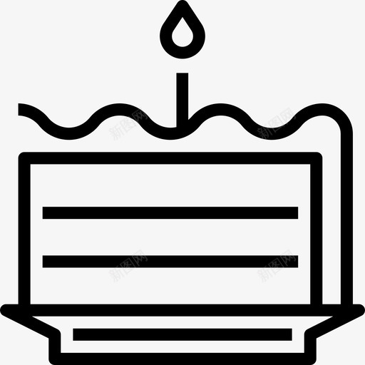 生日蛋糕生日派对16直系图标svg_新图网 https://ixintu.com 生日派对16 生日蛋糕 直系