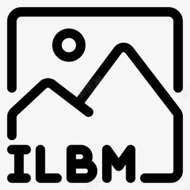 ilbm文件格式图标图标