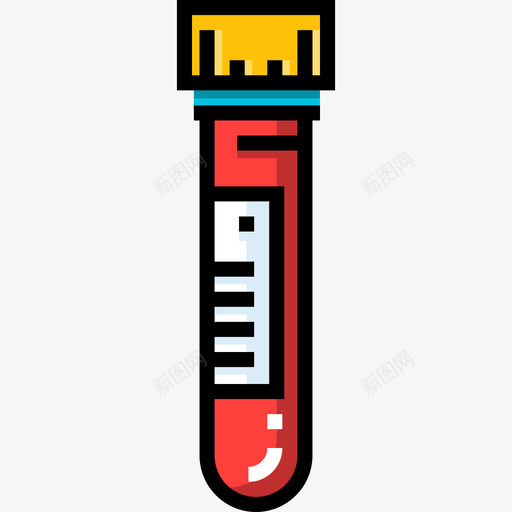 血液检查医疗器械11线性颜色图标svg_新图网 https://ixintu.com 医疗器械11 线性颜色 血液检查