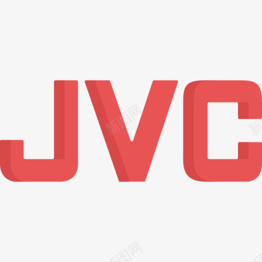 Jvc技术标识2扁平图标图标
