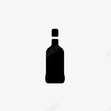 瓶威士忌贝弗拉盖菲尔1图标图标