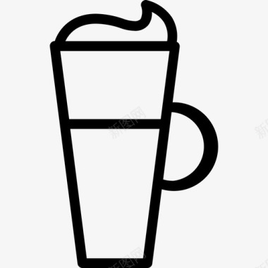 咖啡咖啡9直系图标图标