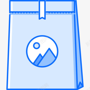 包装品牌3蓝色图标图标