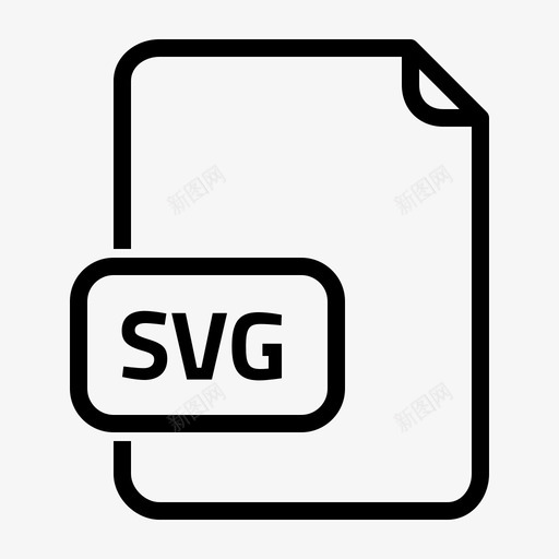 svg文档文件图标svg_新图网 https://ixintu.com svg 文件 文档 格式