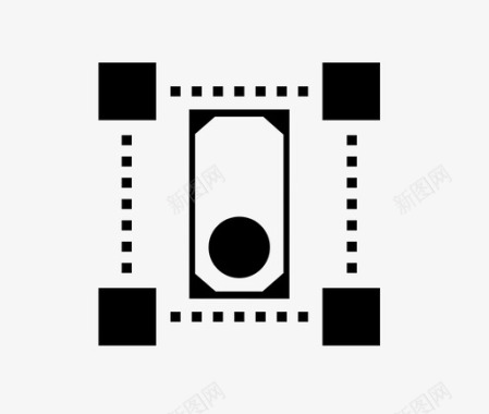 区块链技术货币数字图标图标