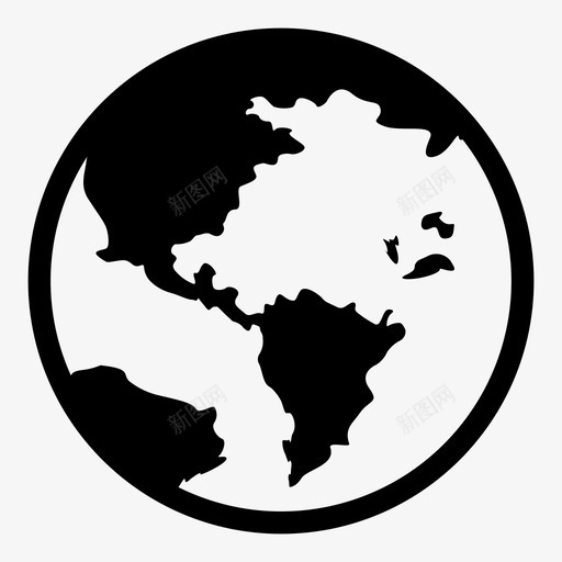 地球地理行星图标svg_新图网 https://ixintu.com 世界 世界地图 地球 地球链接报警耳机刷罗盘焦点咖啡 地理 行星