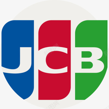 Jcb电子商务和支付方式徽标扁平图标图标