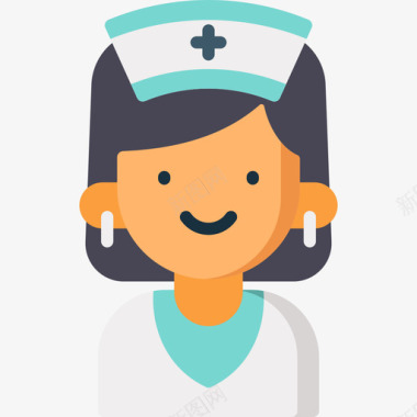 护士职业10平房图标图标
