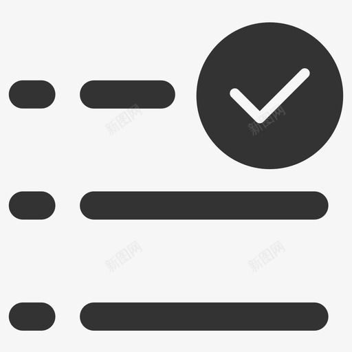 列表选择-01svg_新图网 https://ixintu.com 列表选择-01 线性