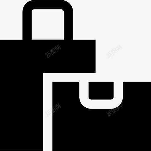 购物袋购物35装满图标svg_新图网 https://ixintu.com 装满 购物35 购物袋