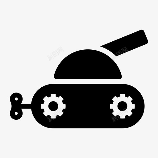 坦克玩具儿童娱乐图标svg_新图网 https://ixintu.com 儿童 儿童玩具 军事 坦克玩具 娱乐