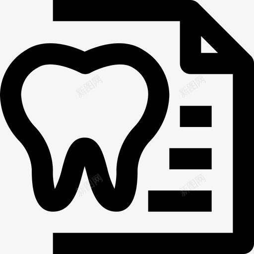 牙医牙科5直系图标svg_新图网 https://ixintu.com 牙医 牙科5 直系
