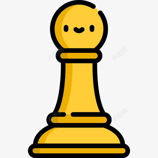 国际象棋团队合作33线颜色图标svg_新图网 https://ixintu.com 团队合作33 国际象棋 线颜色