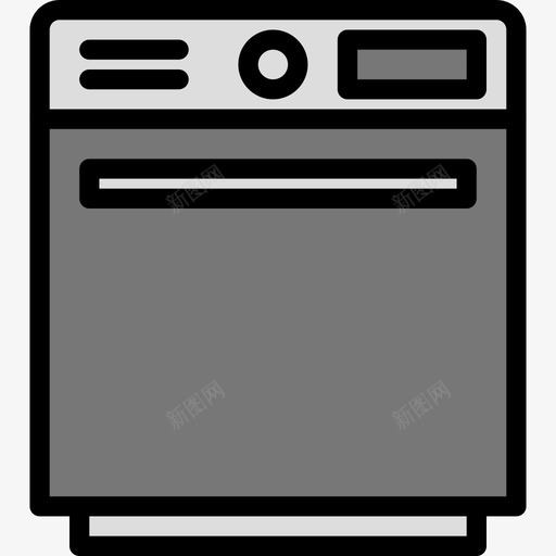 洗碗机食品87线性颜色图标svg_新图网 https://ixintu.com 洗碗机 线性颜色 食品87