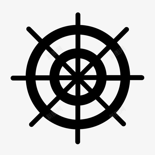 方向盘海盗船海盗图标svg_新图网 https://ixintu.com 军舰 方向盘 海盗 海盗船