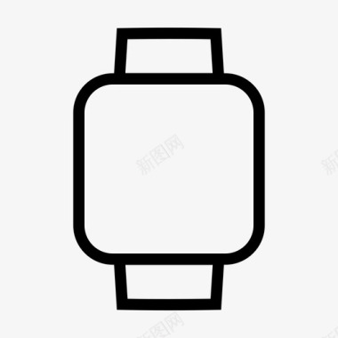 智能手表小工具技术图标图标