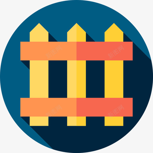 围栏聚会公寓图标svg_新图网 https://ixintu.com 公寓 围栏 聚会
