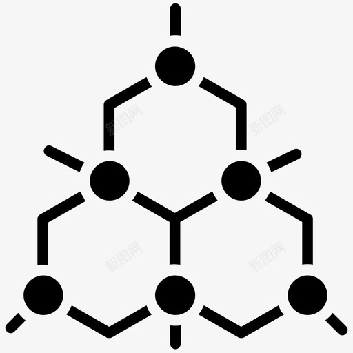 分子结构原子结构原子图标svg_新图网 https://ixintu.com 分子结构 化学式 化学结构 原子 原子结构 未来技术字形图标