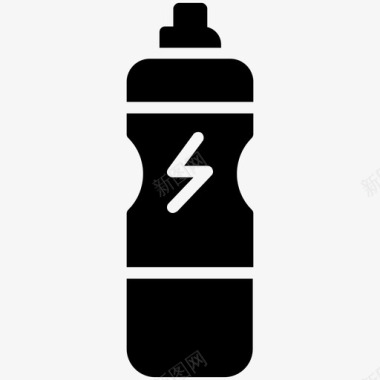 运动瓶饮料水瓶图标图标
