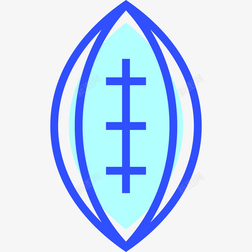 美式足球教育51线性颜色图标svg_新图网 https://ixintu.com 教育51 线性颜色 美式足球