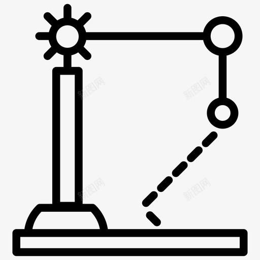 液压机器人液压臂机器人起重机图标svg_新图网 https://ixintu.com 卡车机器人 机器人工程线图标 机器人拖车 机器人起重机 液压机器人 液压臂