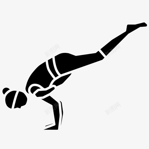 瑜伽姿势体式健身图标svg_新图网 https://ixintu.com 体式 健身 瑜伽姿势 飞鸦