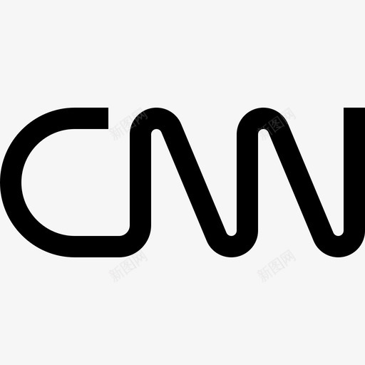 Cnn电影和电视标识3填充图标svg_新图网 https://ixintu.com Cnn 填充 电影和电视标识3