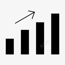 提高用户的手臂利润图表收益图标高清图片