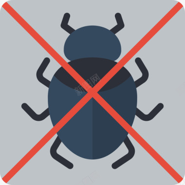 Bug游戏开发3平面图标图标