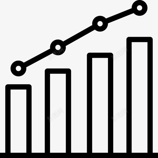 分析数字经济2线性图标svg_新图网 https://ixintu.com 分析 数字经济2 线性