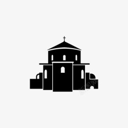 索非亚教堂圣乔治教堂圆形大厅保加利亚圣乔治教堂圆形大厅地标图标高清图片