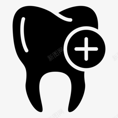 牙科护理检查牙医图标图标