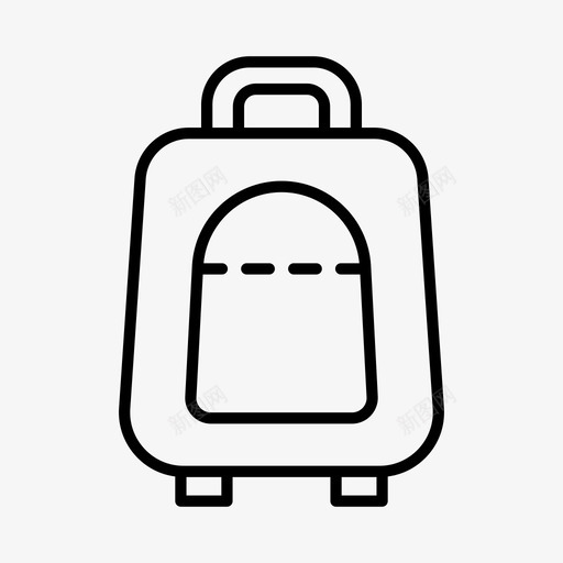 包背包暑假图标svg_新图网 https://ixintu.com 包 旅行 旅行包 暑假 背包