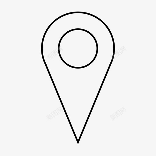 位置区域地图图标svg_新图网 https://ixintu.com 业务 位置 办公室 区域 地图