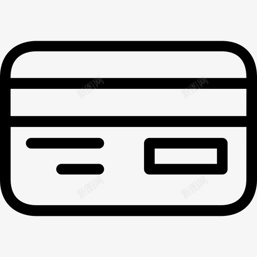 信用卡货币31直系图标svg_新图网 https://ixintu.com 信用卡 直系 货币31