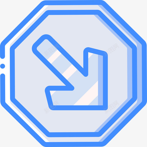 信号健康和安全3蓝色图标svg_新图网 https://ixintu.com 信号 健康和安全3 蓝色