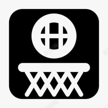 篮球比赛扣篮图标图标