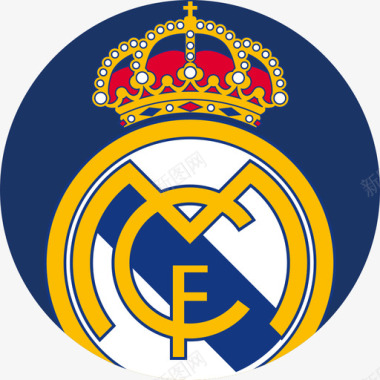 皇家马德里足球盾牌平局图标图标
